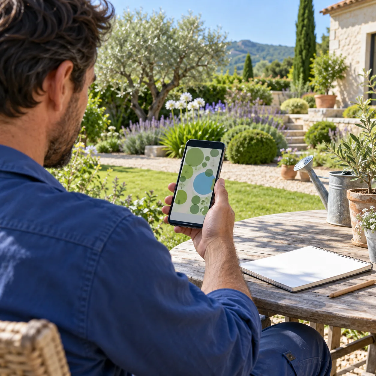 Garden Photo Assessment service scene